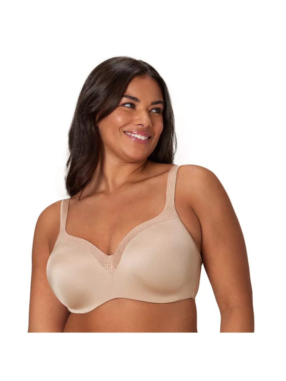 Playtex Secrets 44DD Secrets Amazing Shape Balconette Underwire Beige Bra G15-20